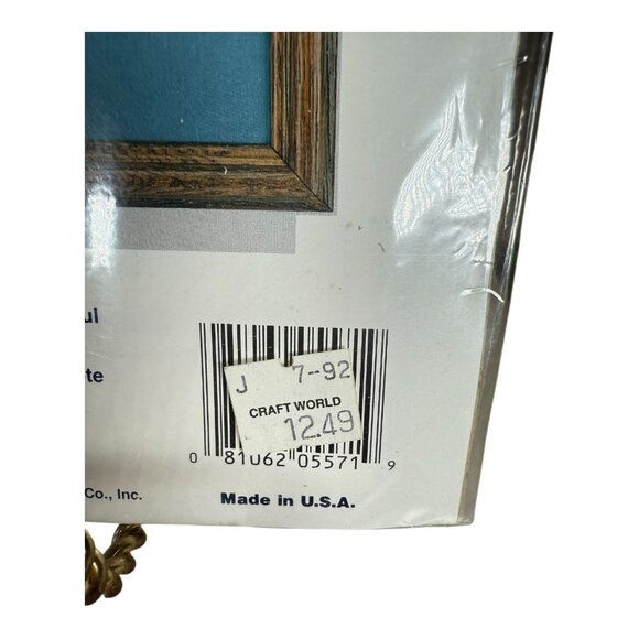 Simplicity Counted Cross Stitch Kit "Gone Fishin" Hobby Crafts Needle & Thread - Picture 5 of 8